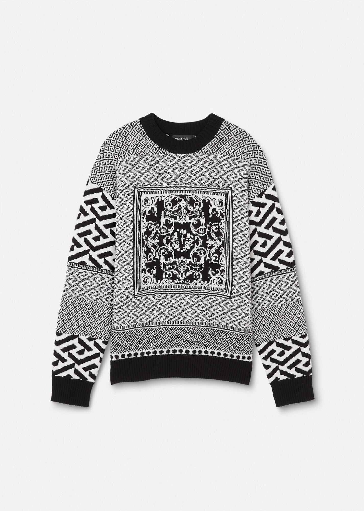 La Greca Silver Baroque Jumper - 1