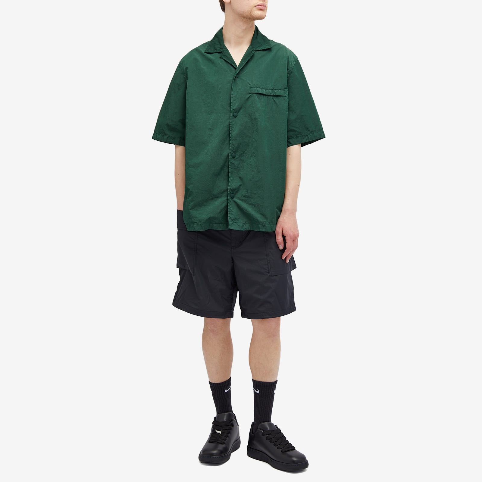 Burberry Nylon Short Sleeve Shirt - 4