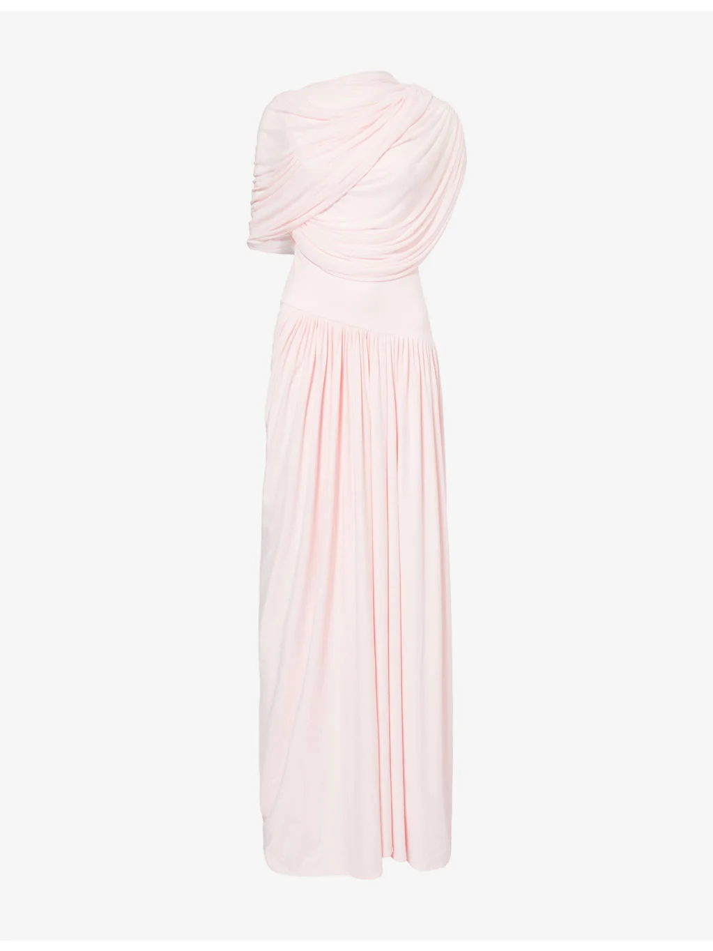 The Jasmine Caped Stretch-Woven Maxi Dress - 1