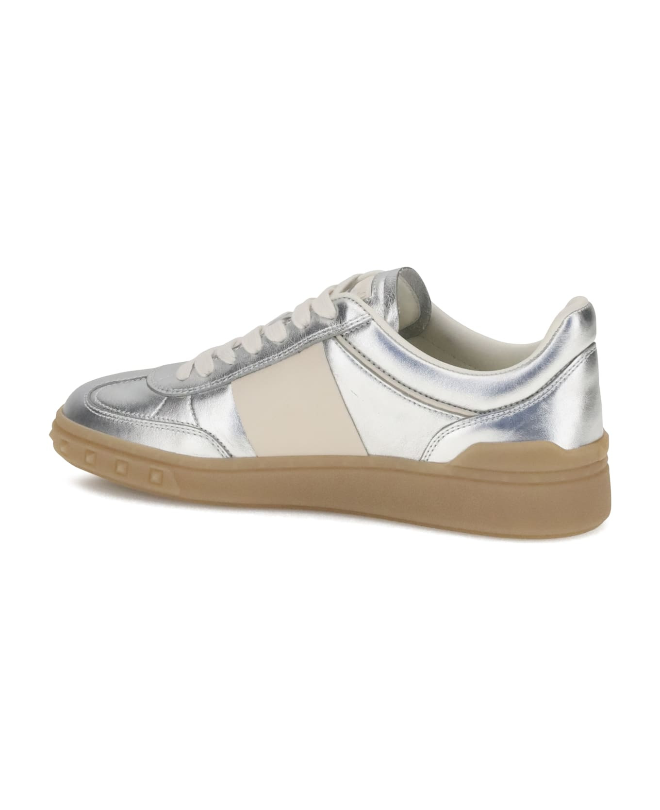 Laminated Leather Upvillage Sneakers - 3