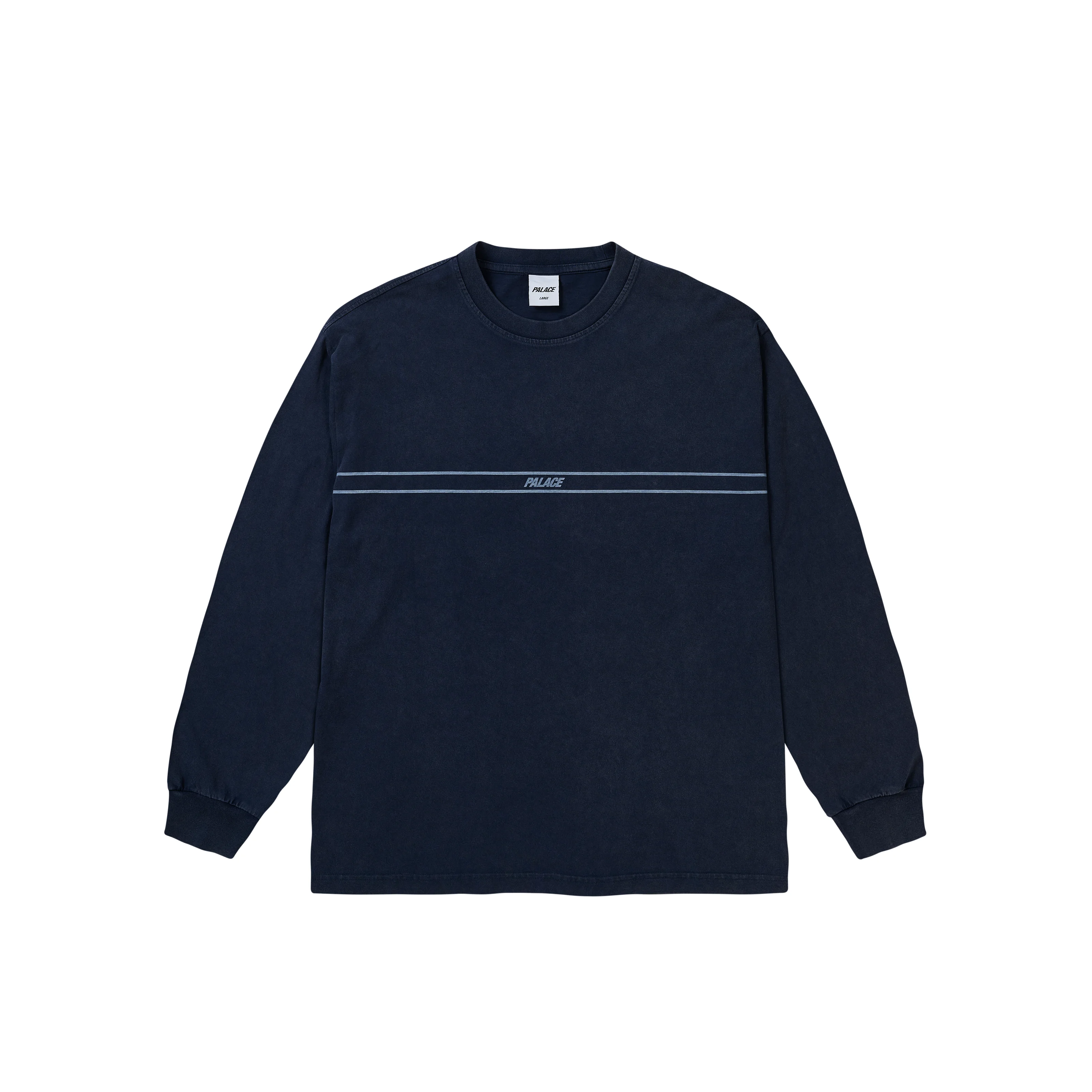 PIGMENT FONT LONGSLEEVE NAVY - 1