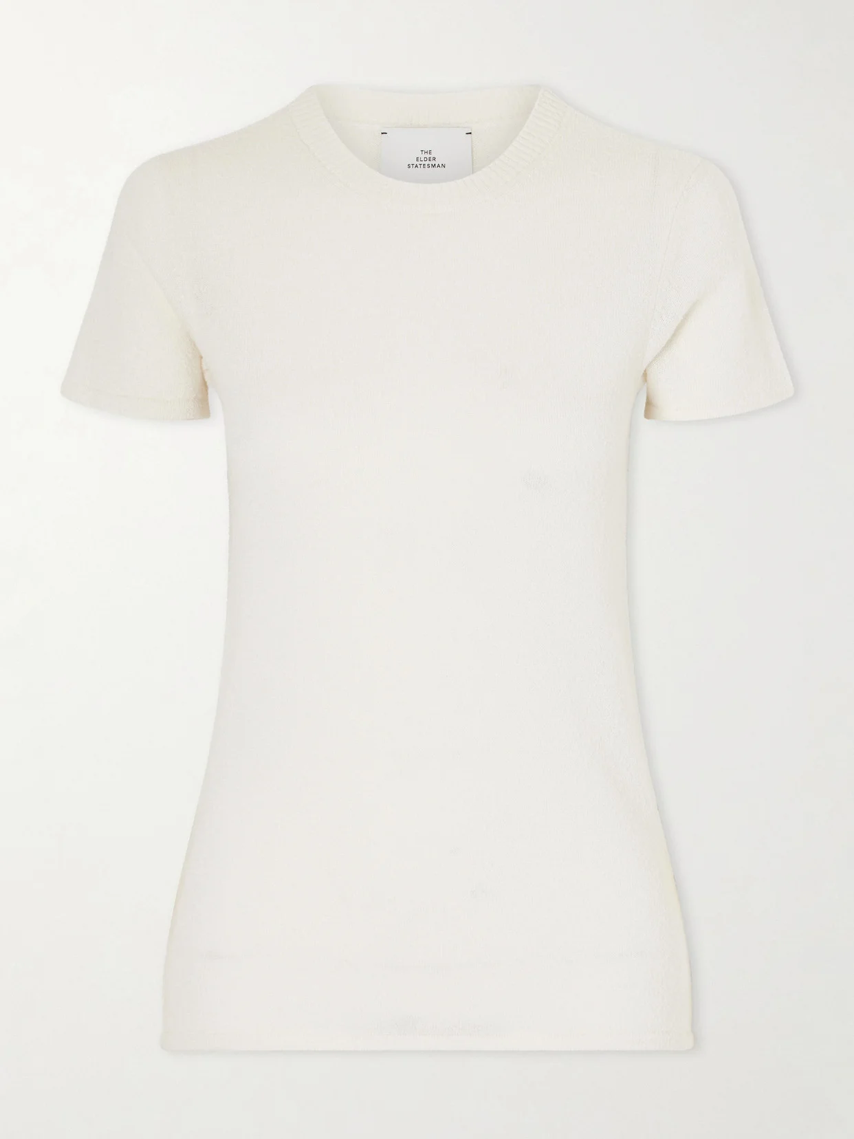 Pebble Pearl Cashmere And Silk-blend T-shirt - 1