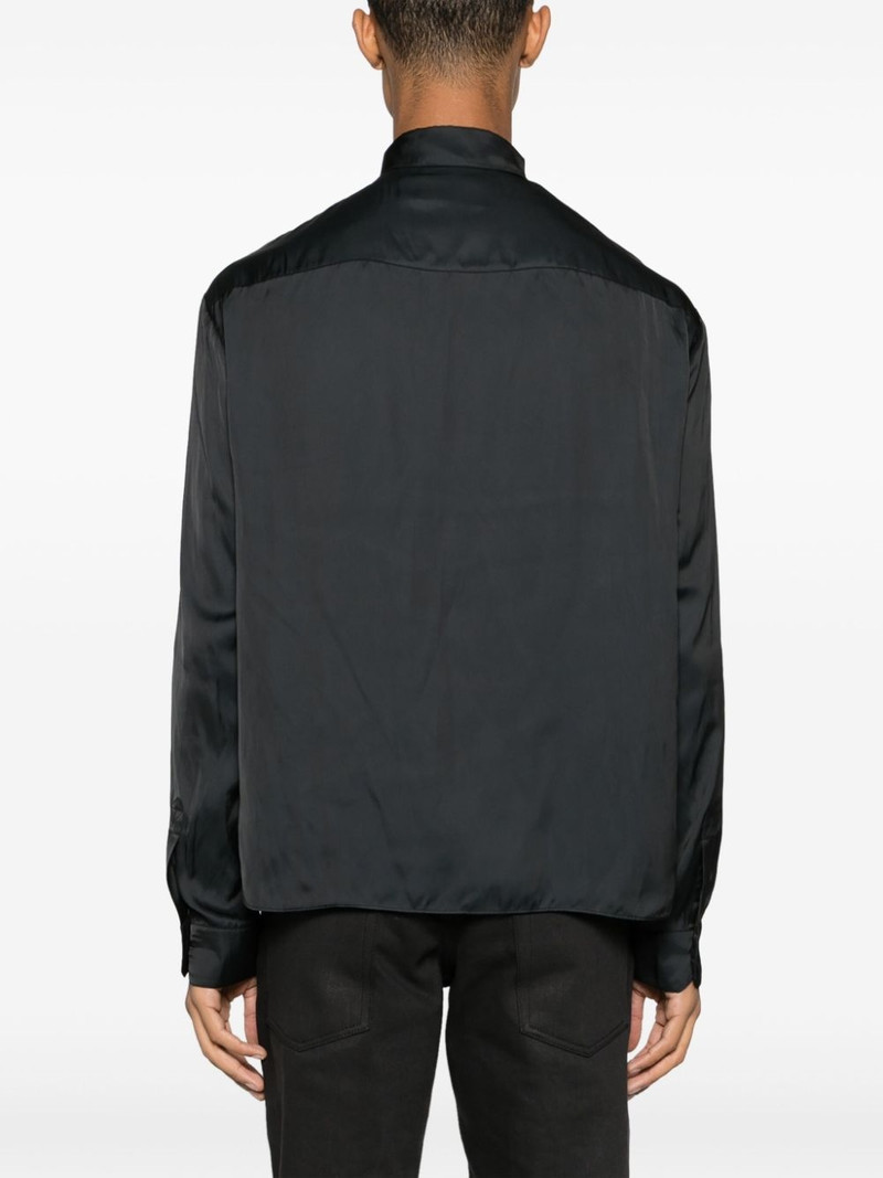 long-sleeved dropped-shoulder shirt 5