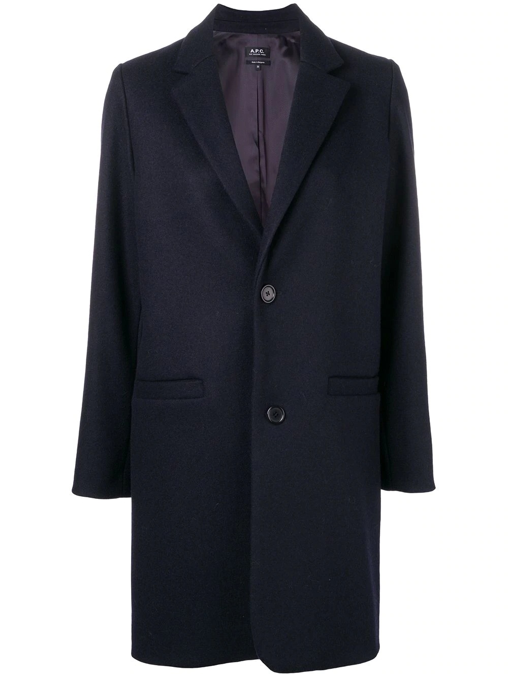 loose fitted coat - 1