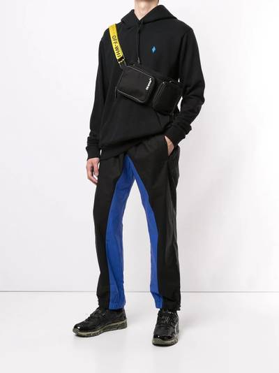 Marcelo Burlon County Of Milan bicolour track pants outlook