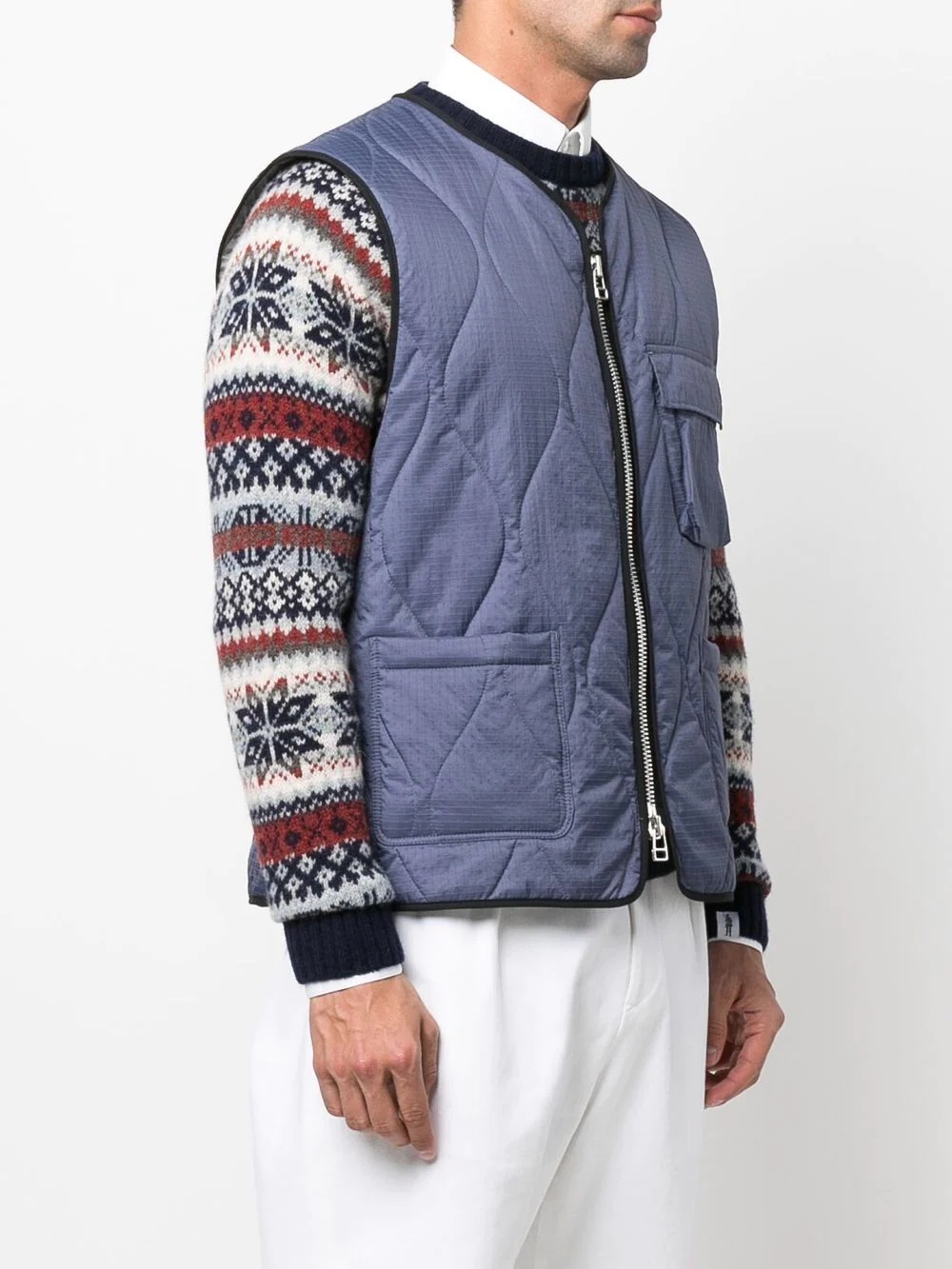 GENERAL quilted gilet - 3