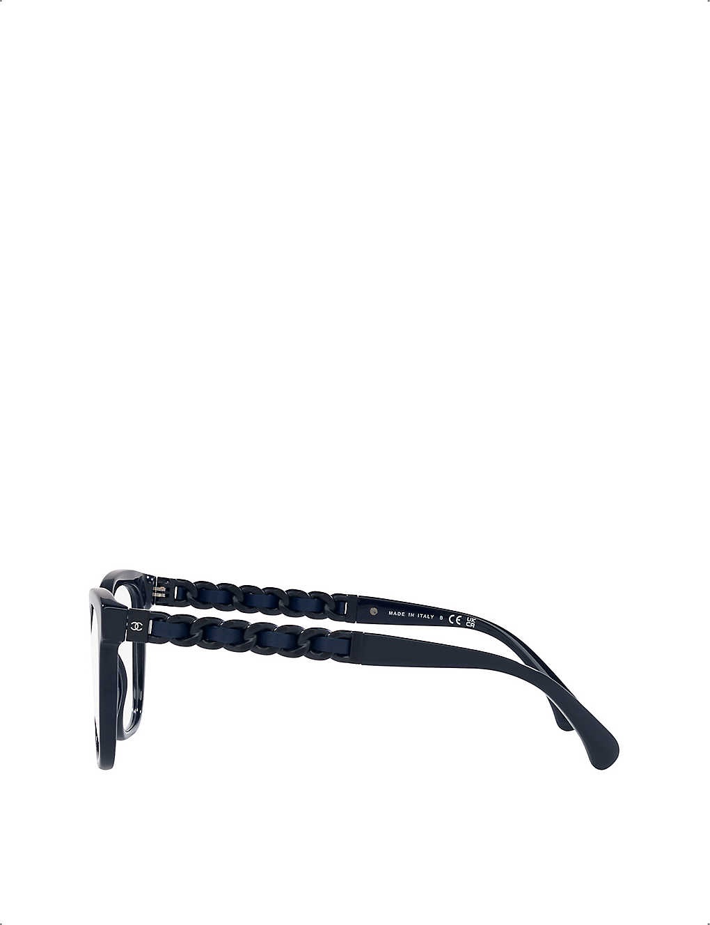 CH3429Q pillow-frame acetate glasses - 4