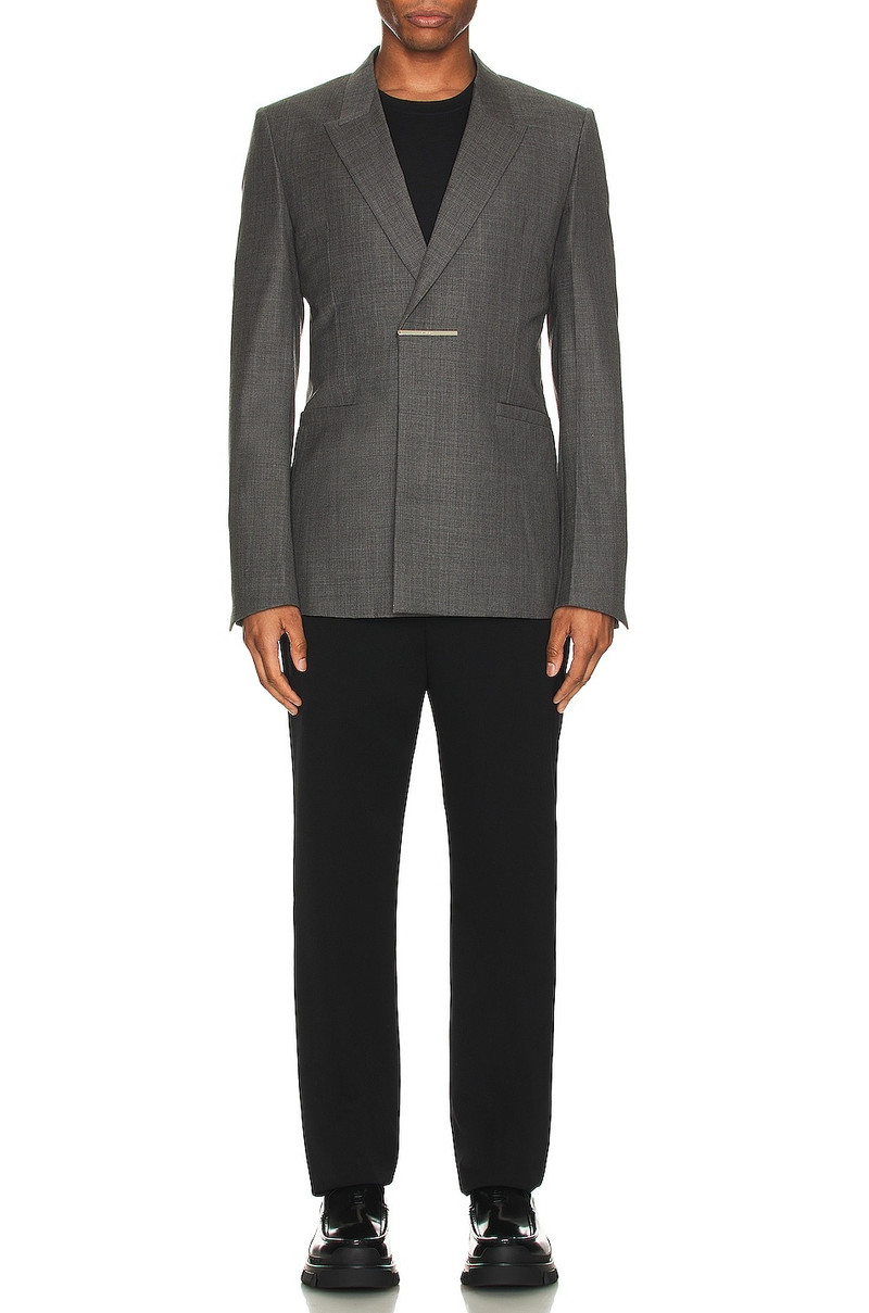 Givenchy Metal Bar Structured Blazer Jacket outlook