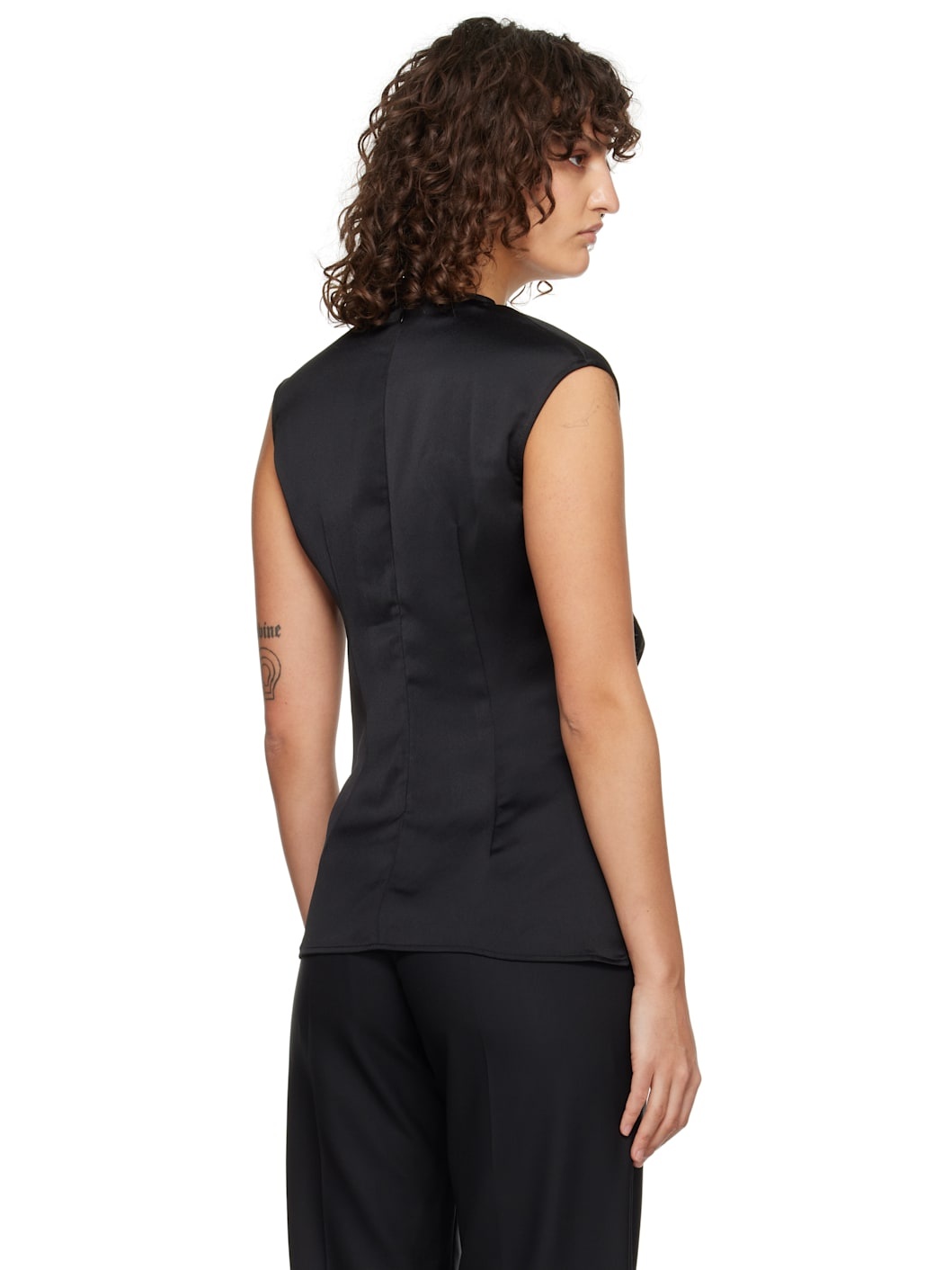 Black Bourdin Blouse - 3