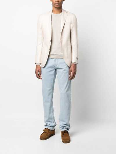 Canali loose-fit jeans outlook
