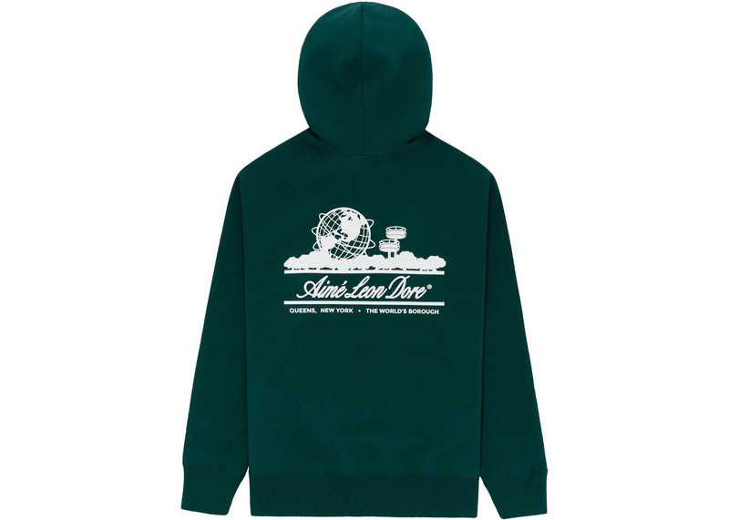 AIMÉ LEON DORE Aime Leon Dore Unisphere Hoodie Green outlook