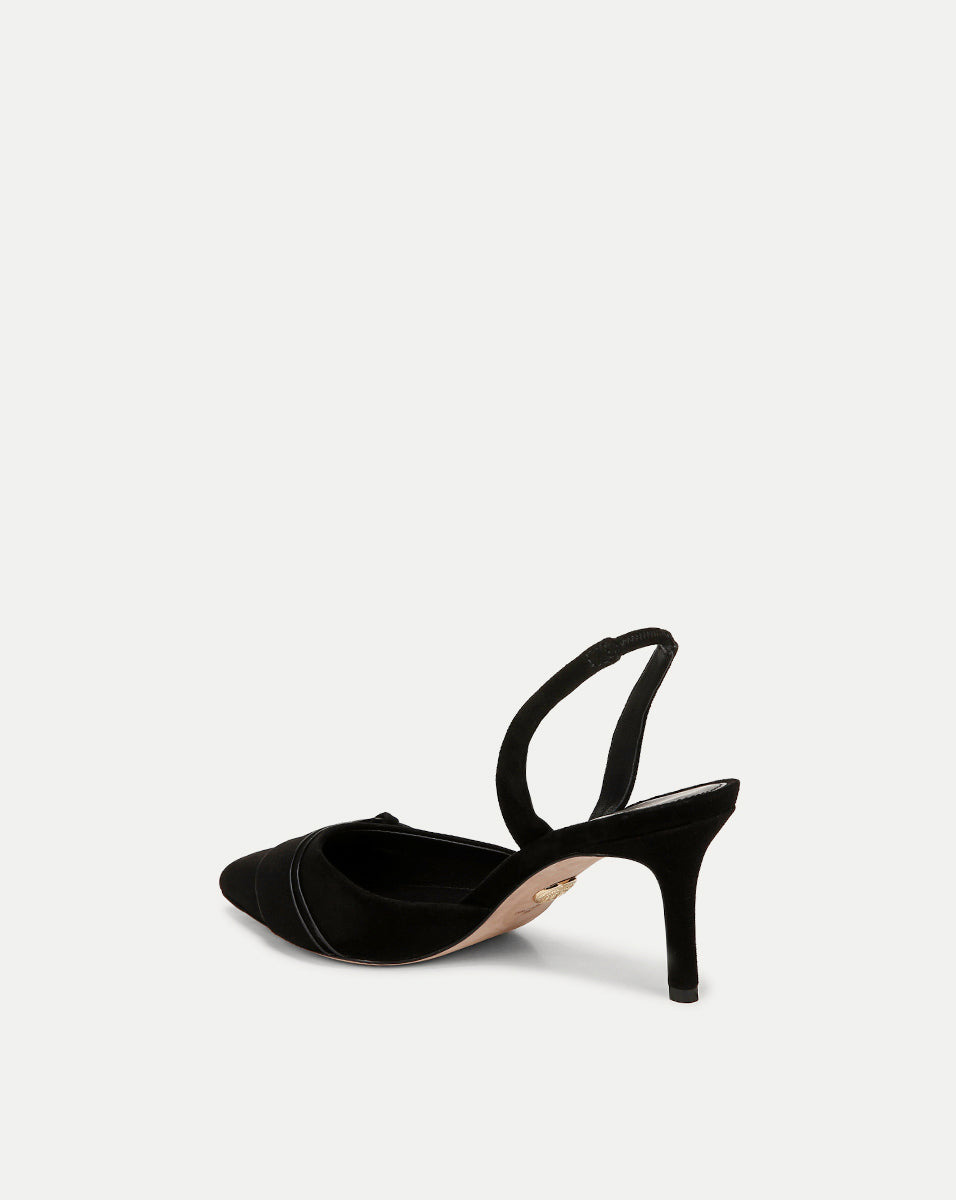 LISBETH SUEDE SLINGBACK PUMP - 4