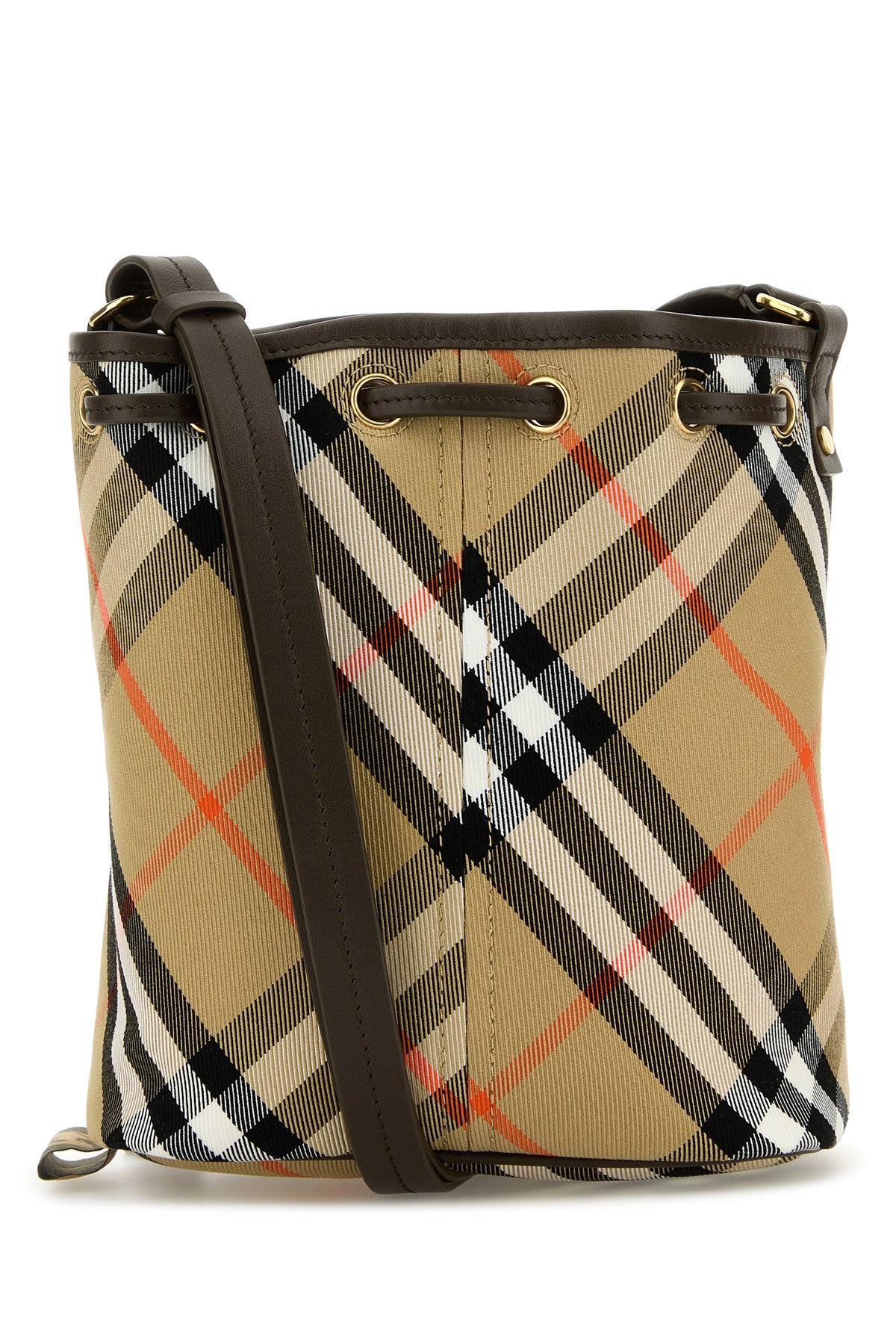 Embroidered canvas bucket bag - 3