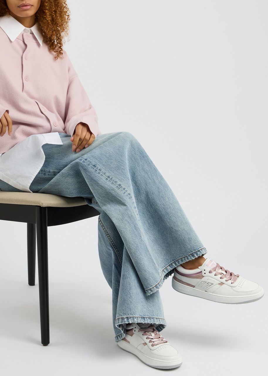 Givenchy Panelled Leather Sneakers - 5