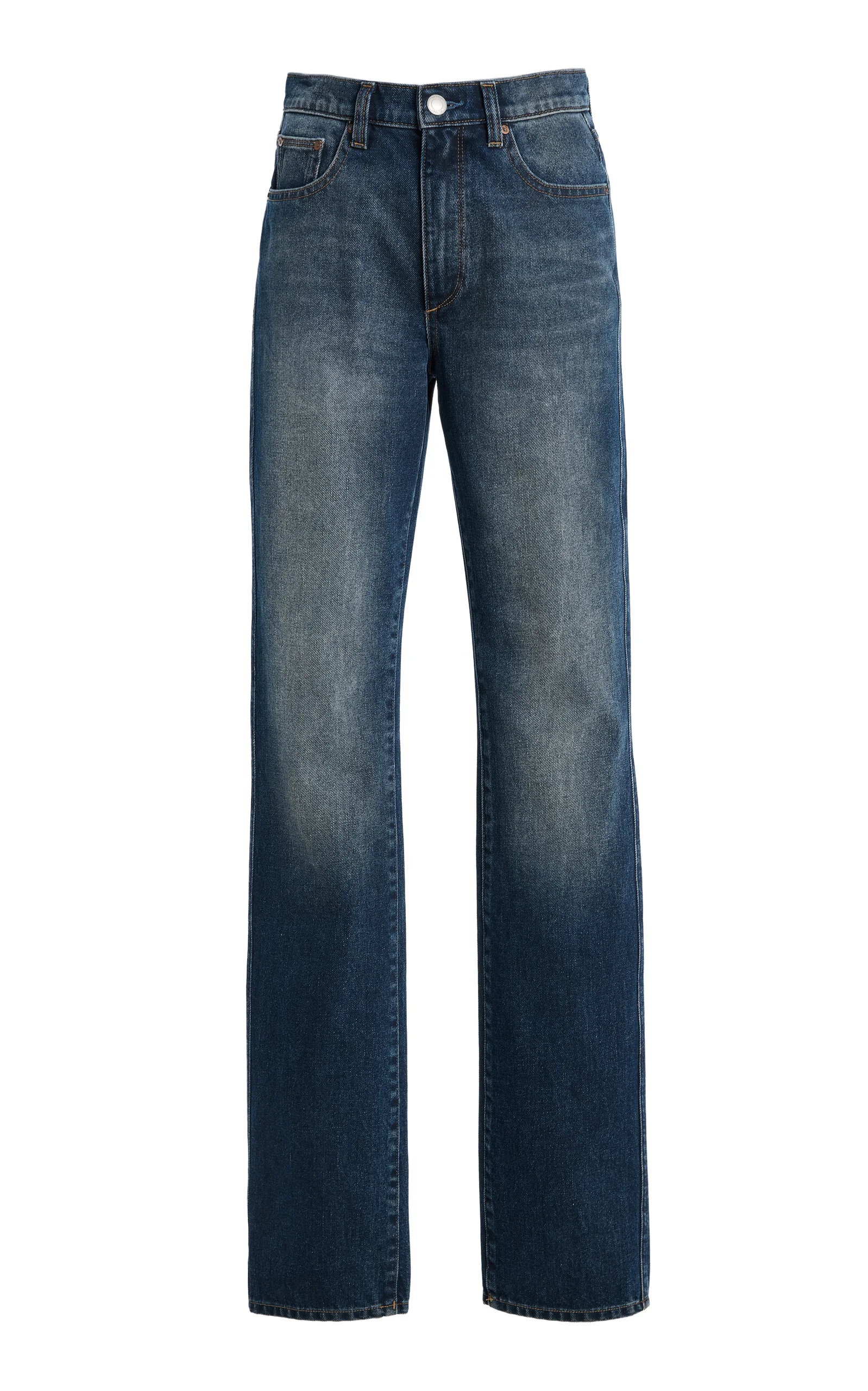 x Olympia of Greece Exclusive Cate Classic Straight HIGHLUXE™ Jeans - 1