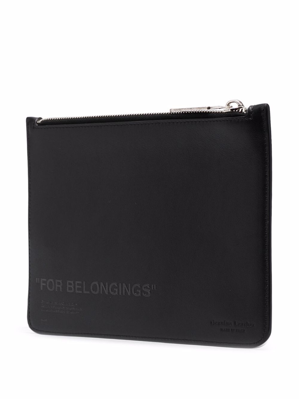 Quote-motif clutch - 3