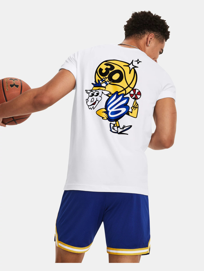 Under Armour Men's Curry Dub GOAT Short Sleeve outlook