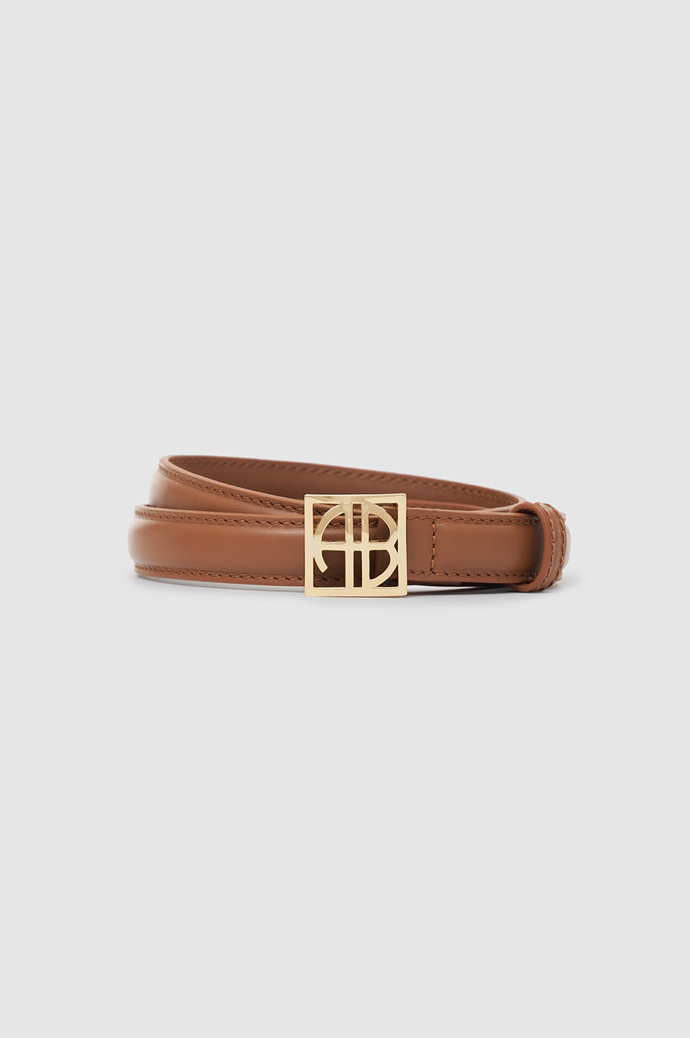Monogram Belt - Cognac - 3
