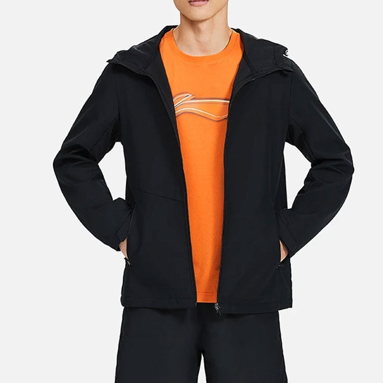 Li-Ning Sports Hooded Windbreaker 'Black' AFDS005-1 - 3