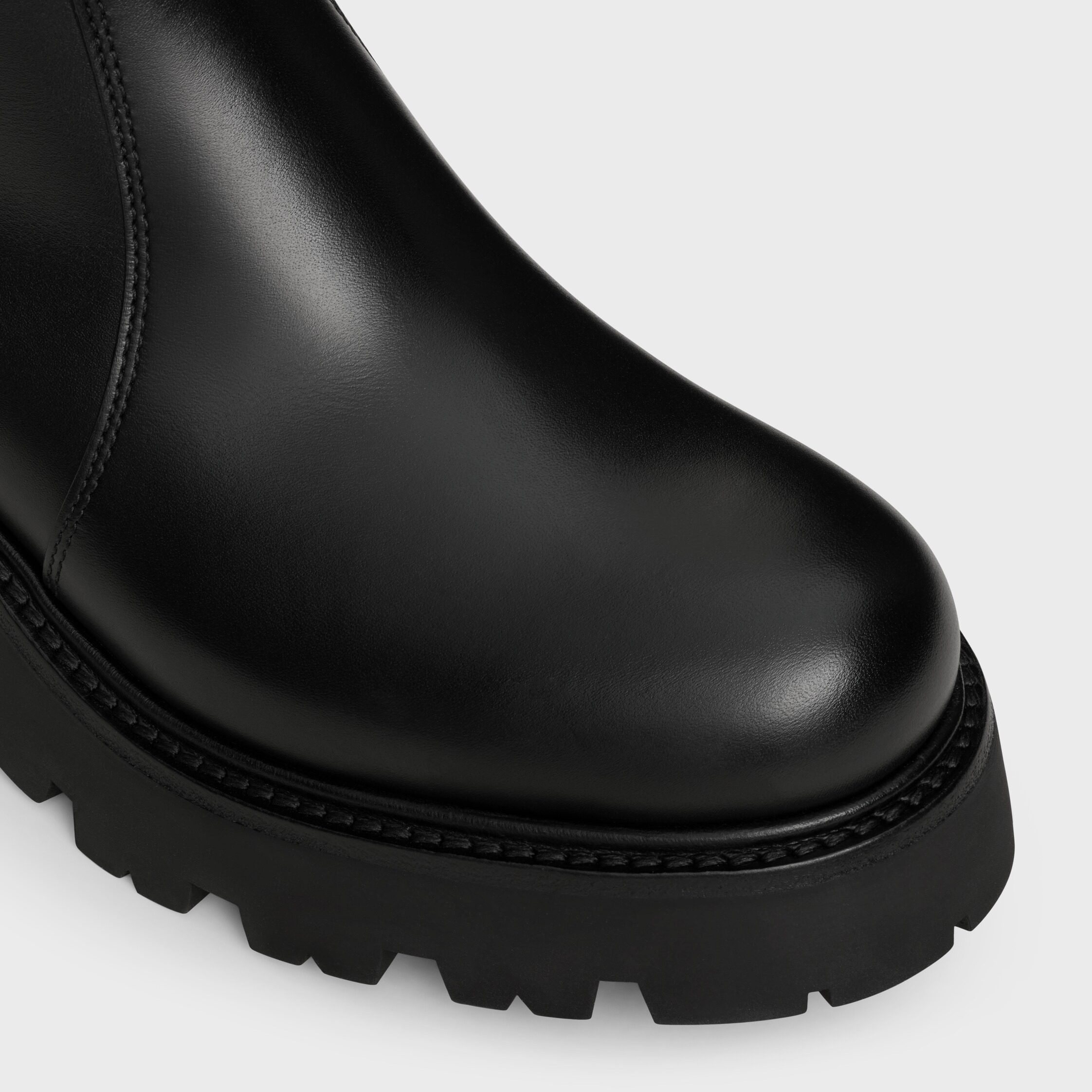 CELINE TRIOMPHE RANGERS ZIPPED BOOT in Calfskin - 4
