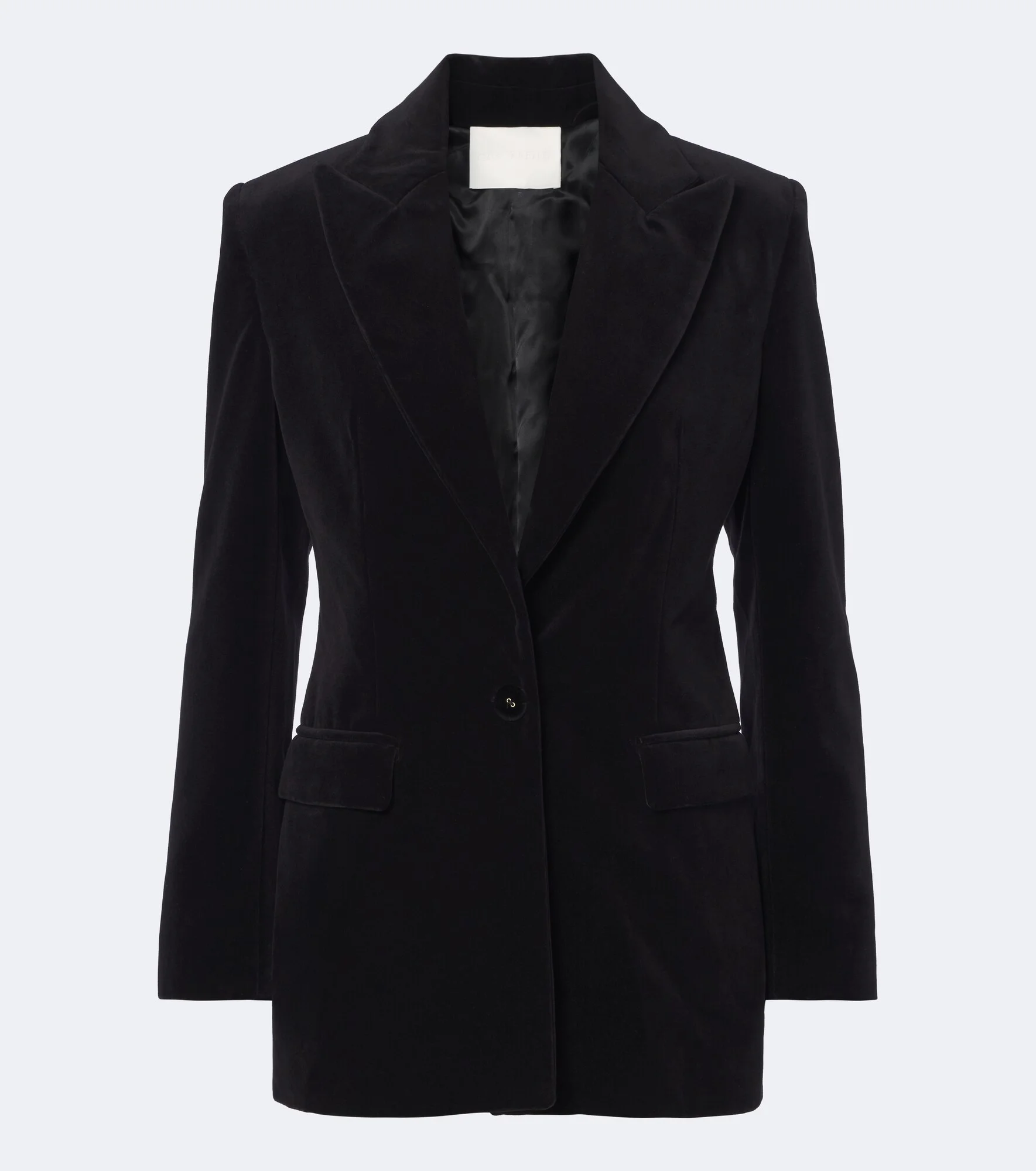 Daimy cotton velvet blazer - 1