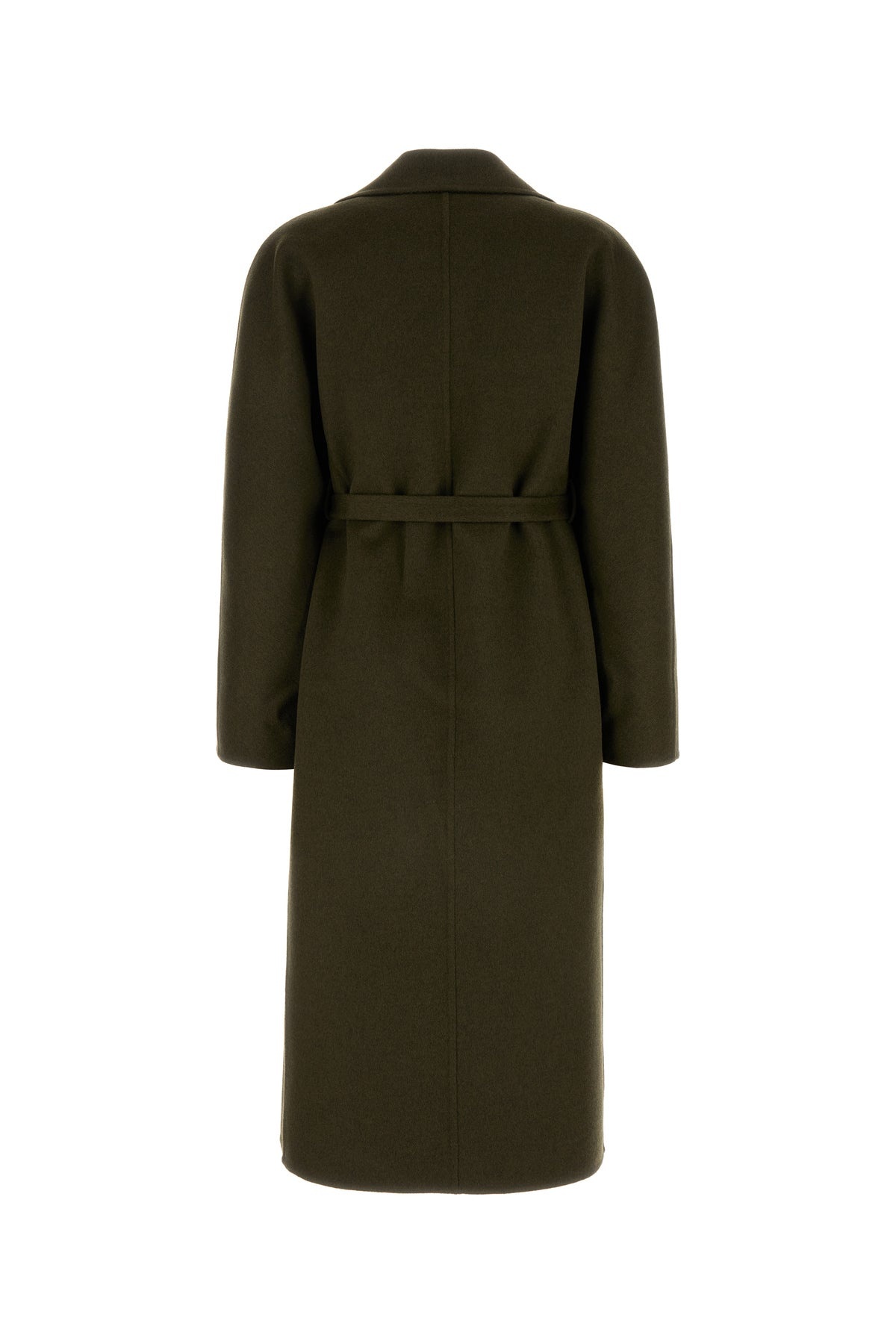 【送料&関税込】Ferragamo Olive Green Wool Blend Coat FERRAGAMO Olive green wool blend coat | gebnegozionline