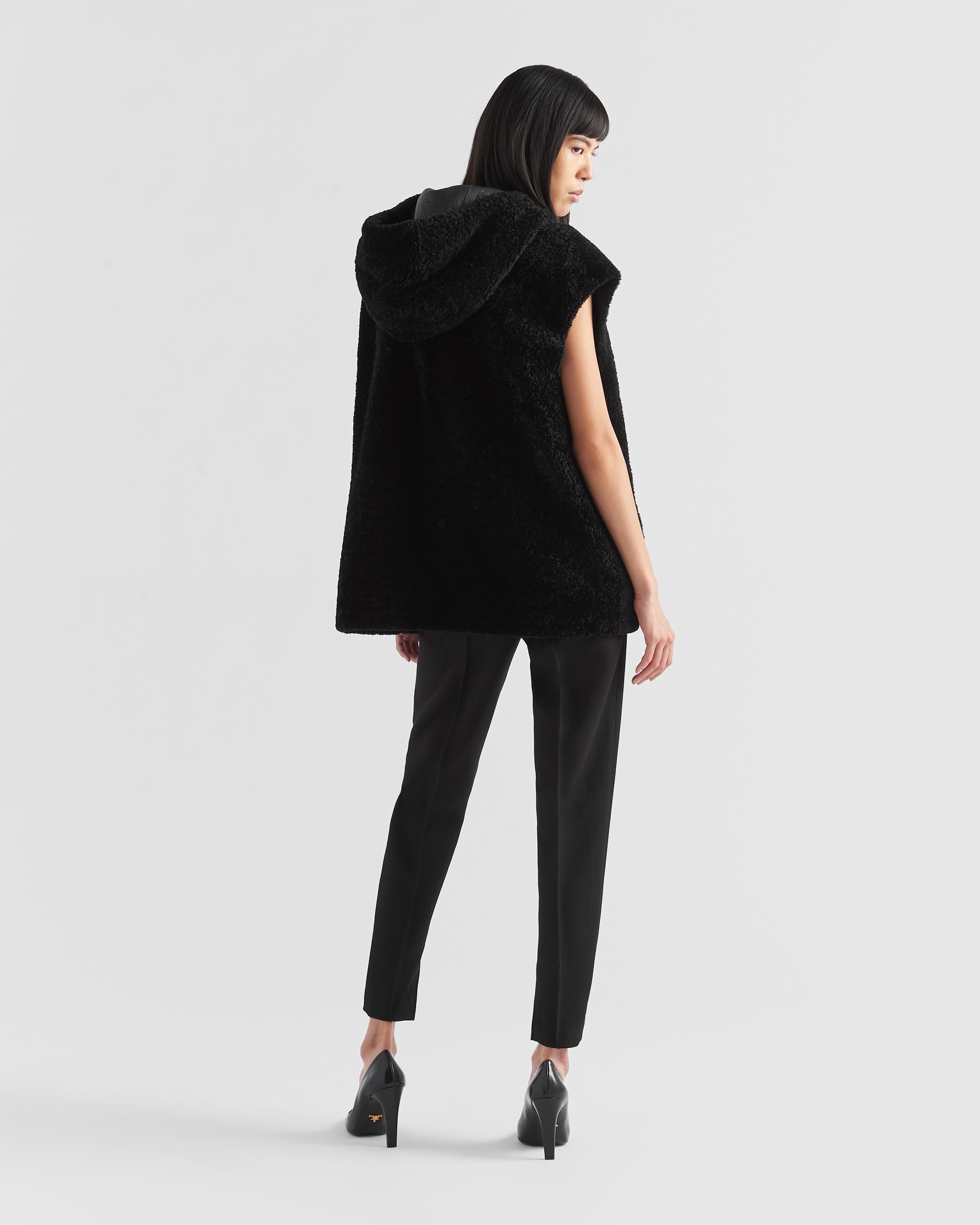 Nappa shearling vest - 5