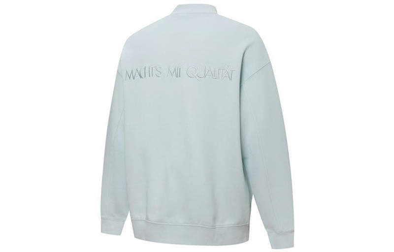 PUMA PUMA Mmq Crew Alphabet Embroidered Solid Color Knit Sports Couple Style Blue 534672-62 outlook