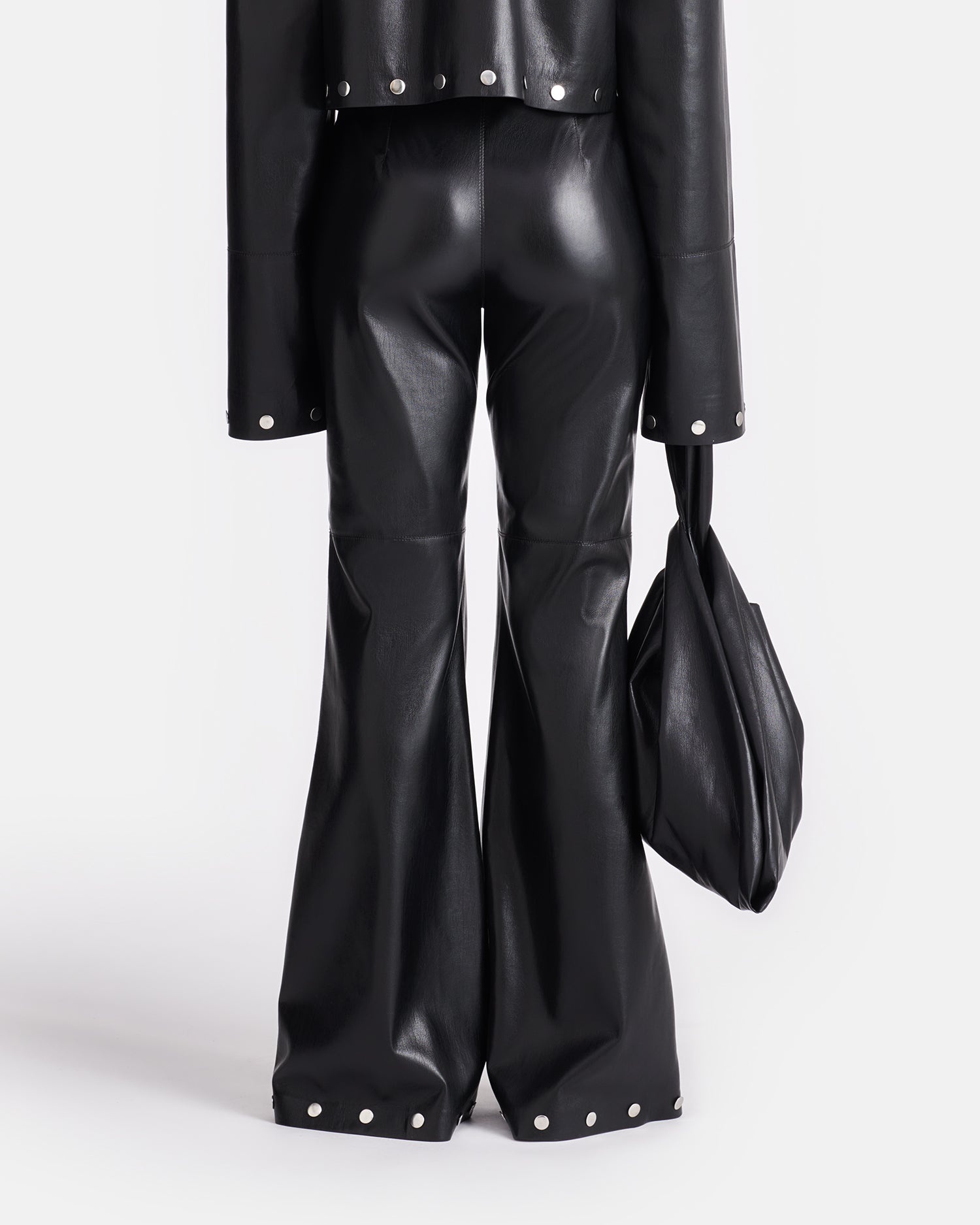 Studded Okobor™ Alt-Leather Pants - 5