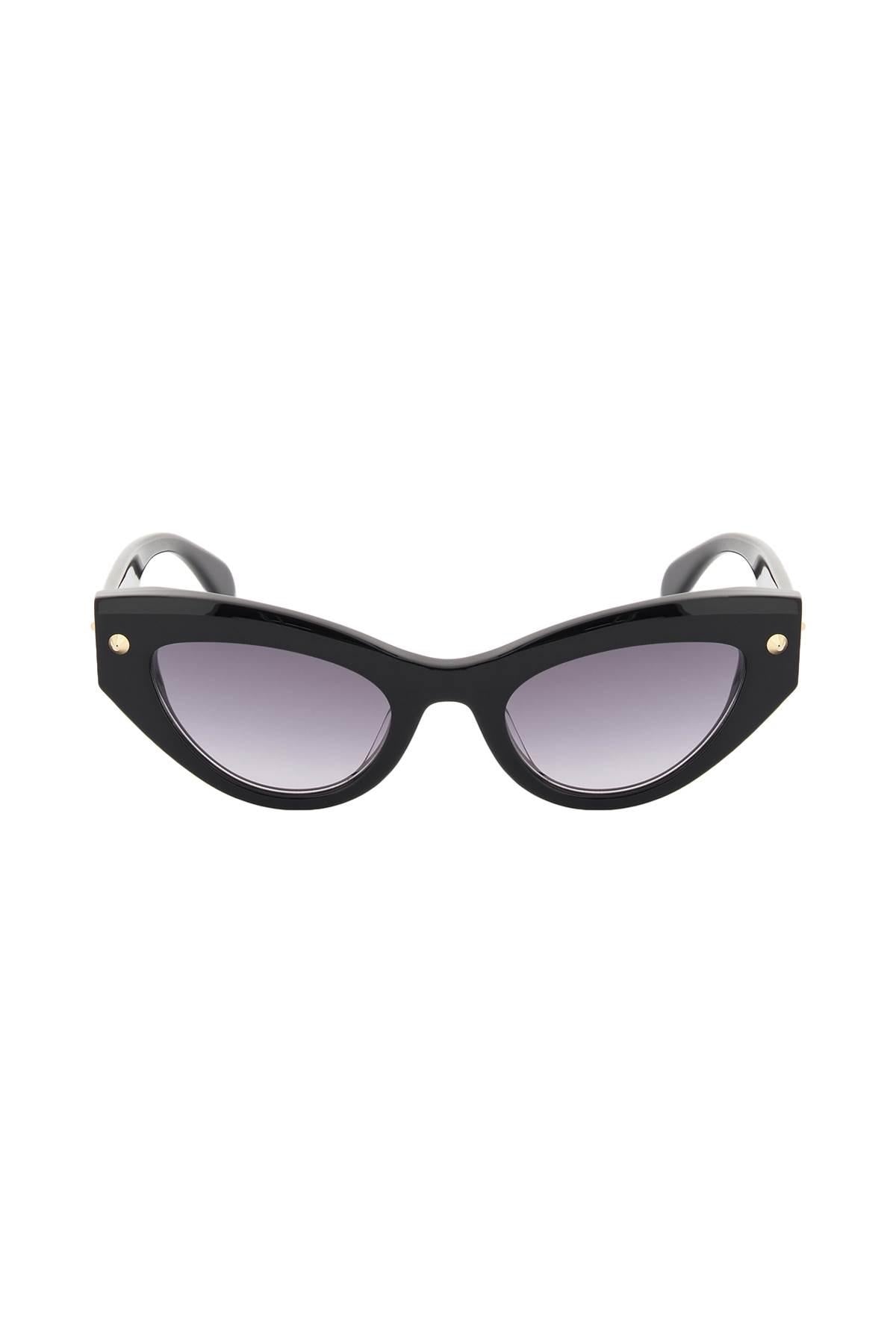 サングラス Alexander Mcqueen Cat-Eye Sunglasses Spike Studs Alexander McQueen - Spike Studs Cat-eye Mask Sunglasses