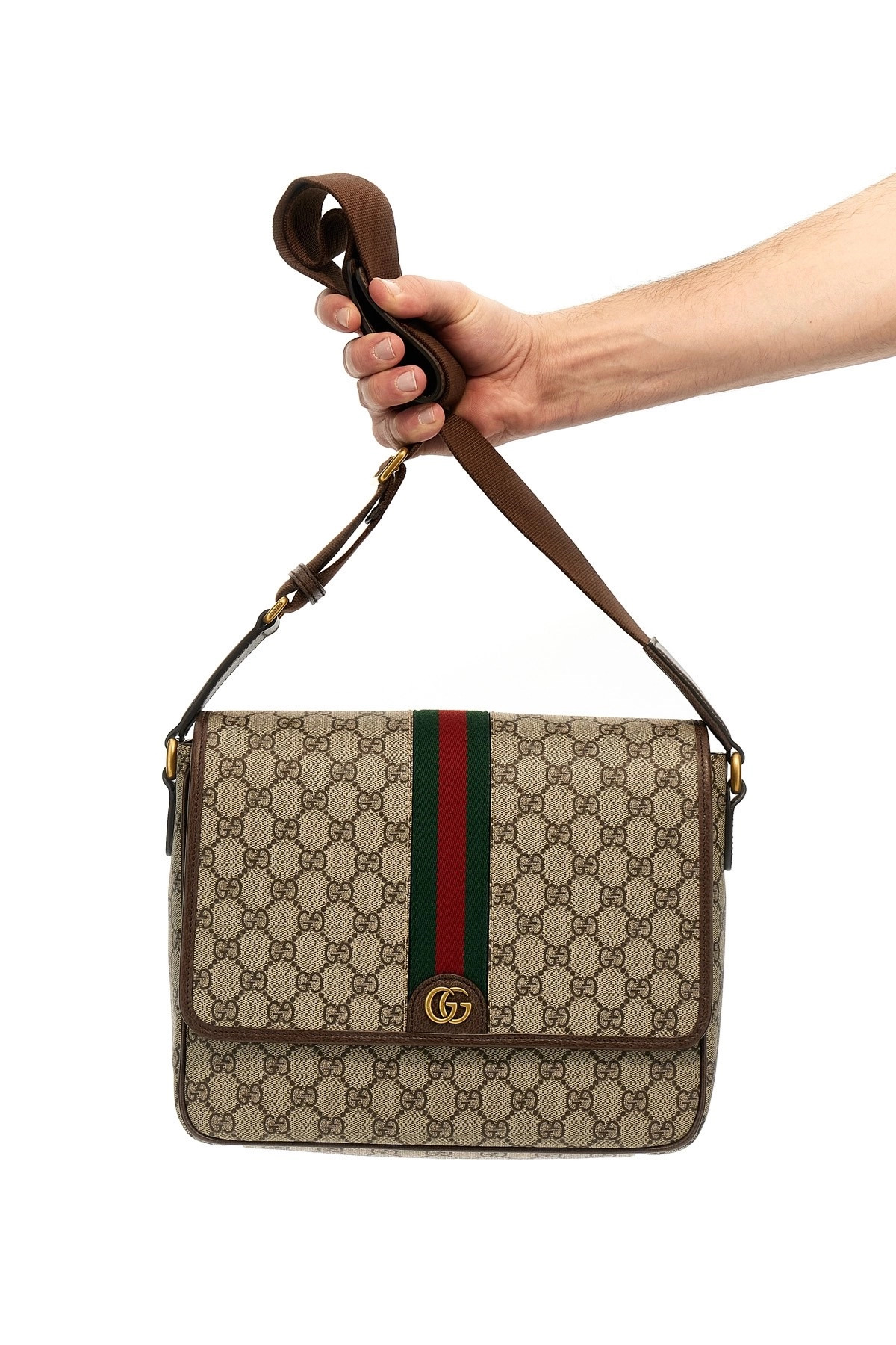 'Ophidia' medium shoulder bag - 2