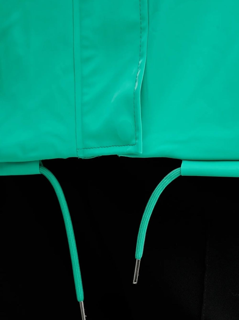 hooded drawstring jacket - 5