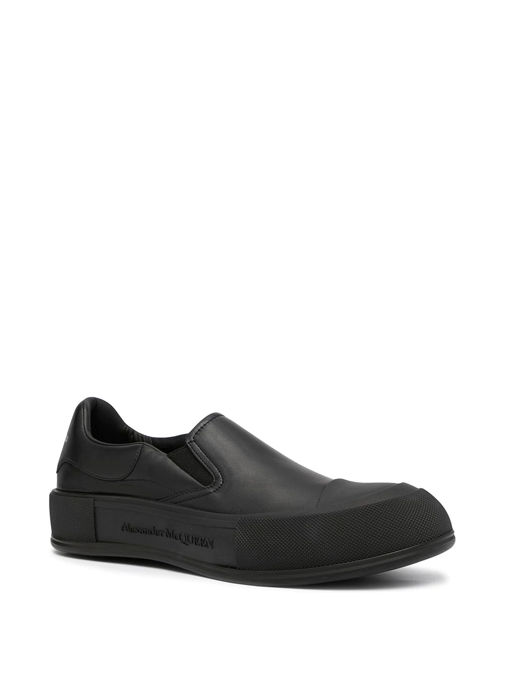 Deck laceless low-top sneakers - 2