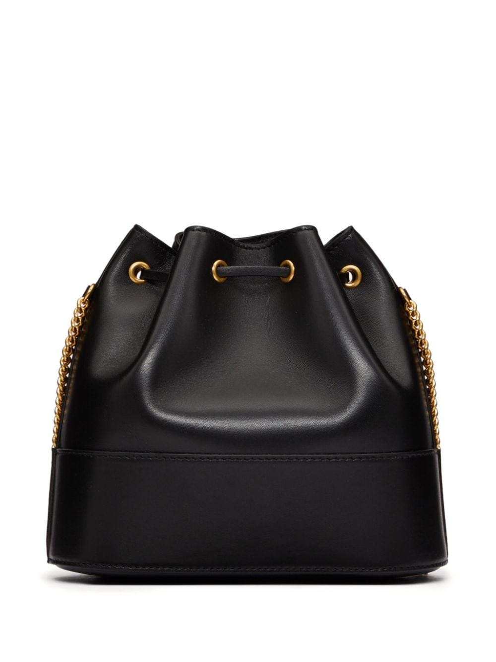 logo-plaque crossbody bucket bag - 2