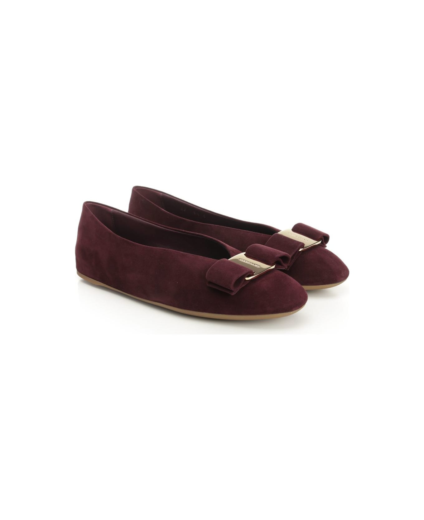 'vara' Suede Ballerina - 2
