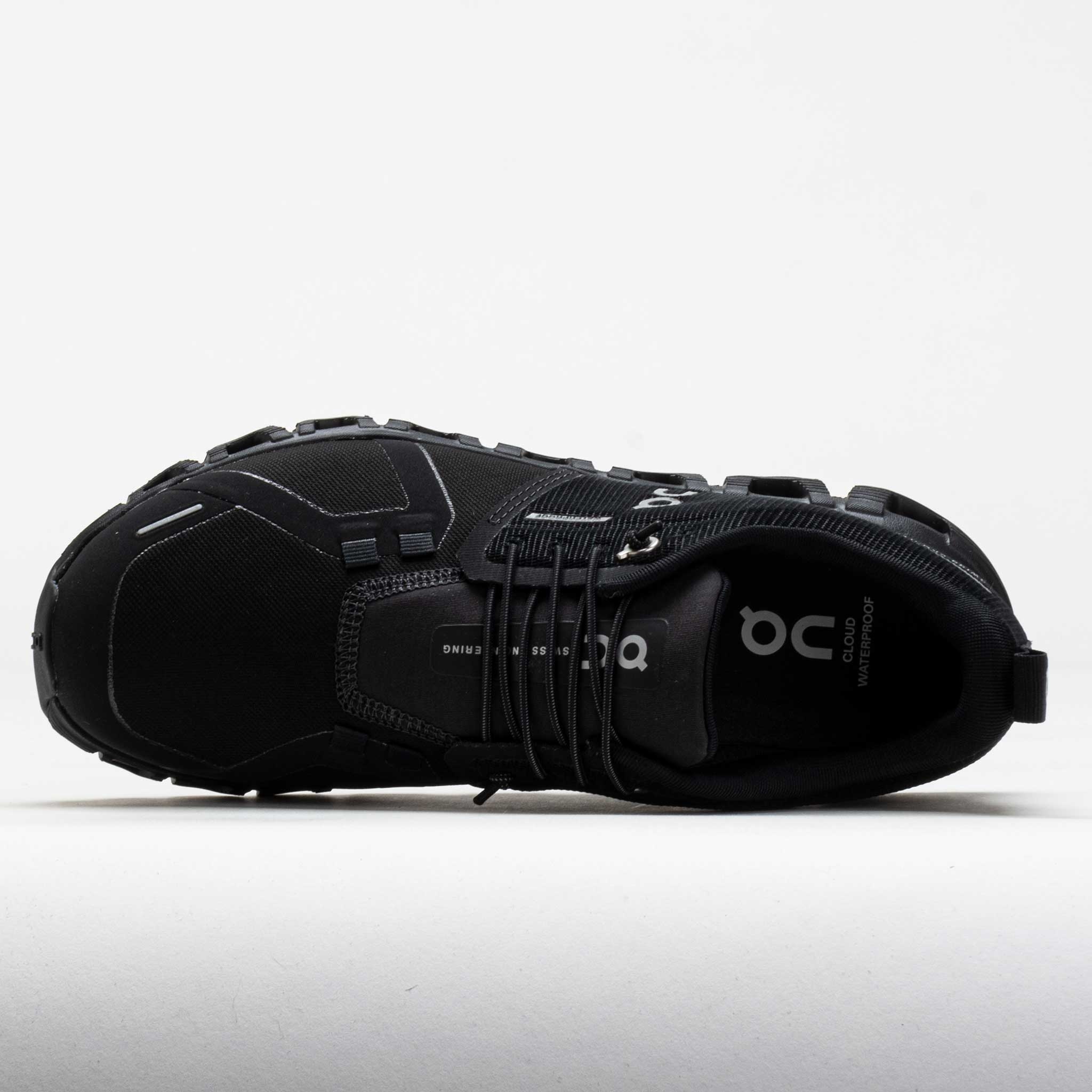 On Cloud 6 Waterproof Women's Black/Black - 3