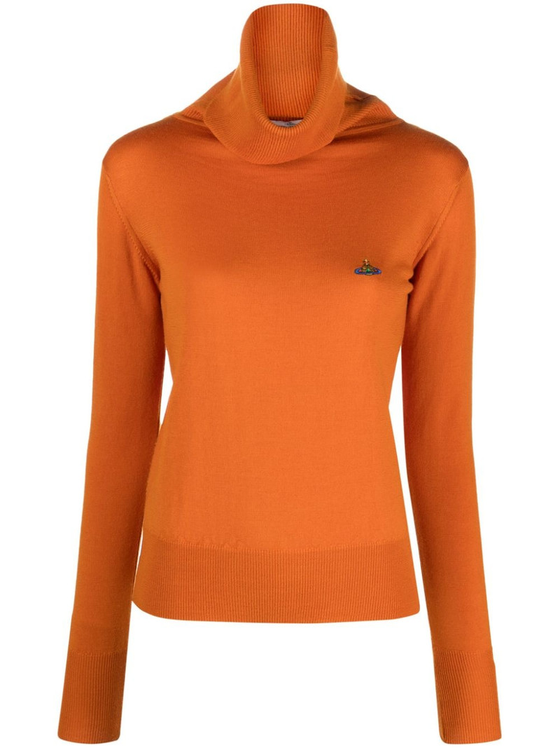 Giulia Orb-embroidered jumper 1