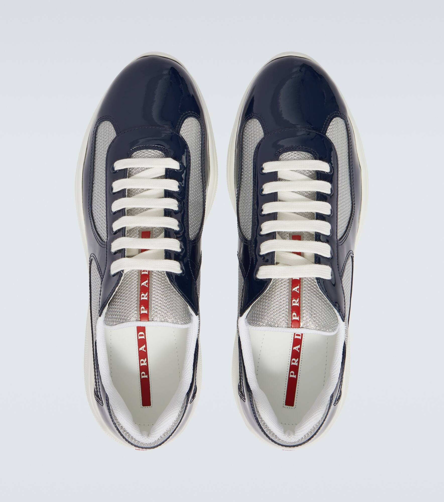 Patent leather sneakers - 4