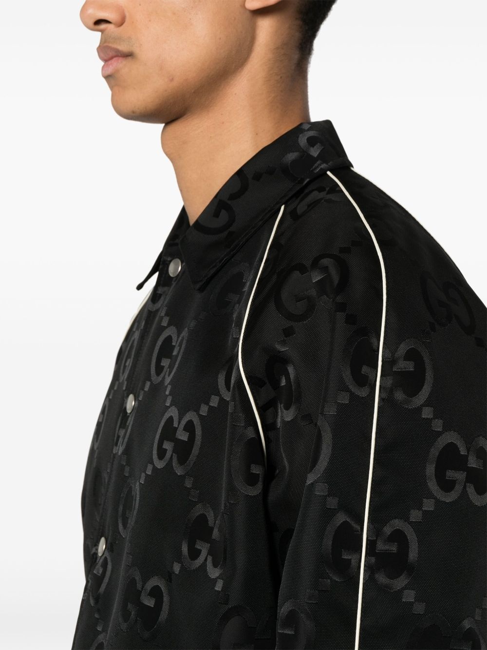 Jumbo GG canvas jacket - 5