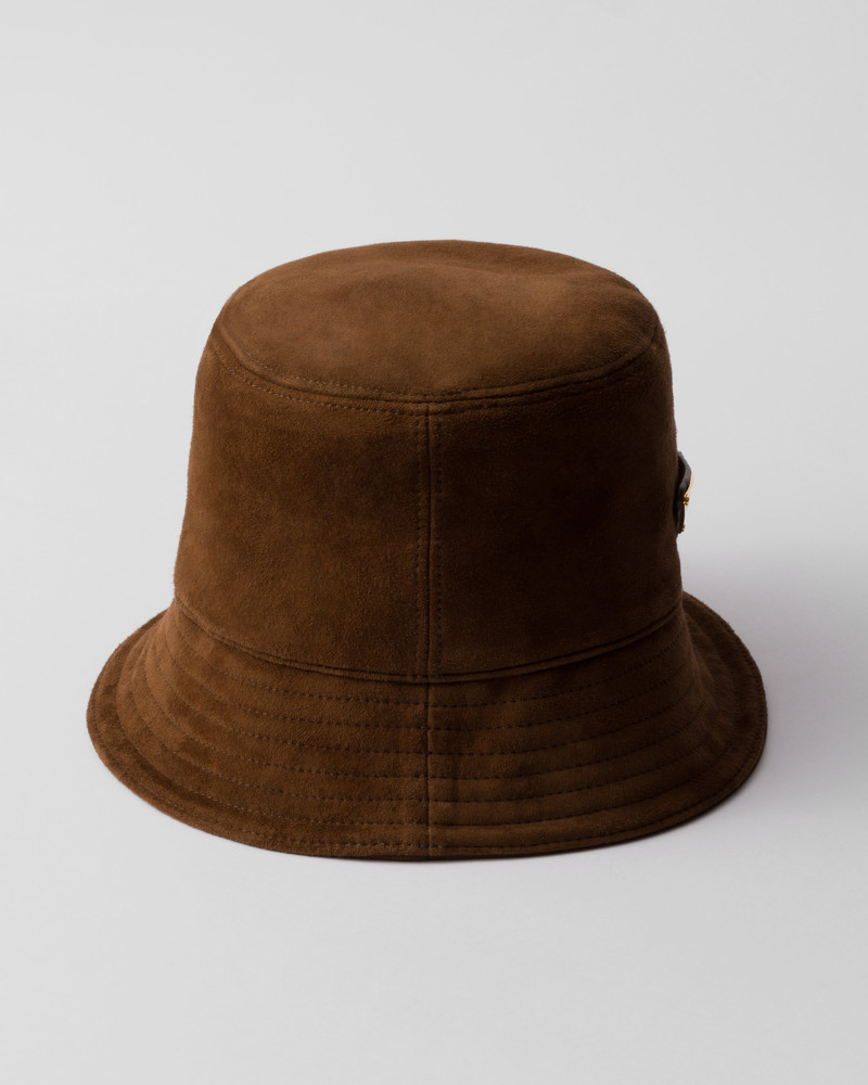 Suede bucket hat 3
