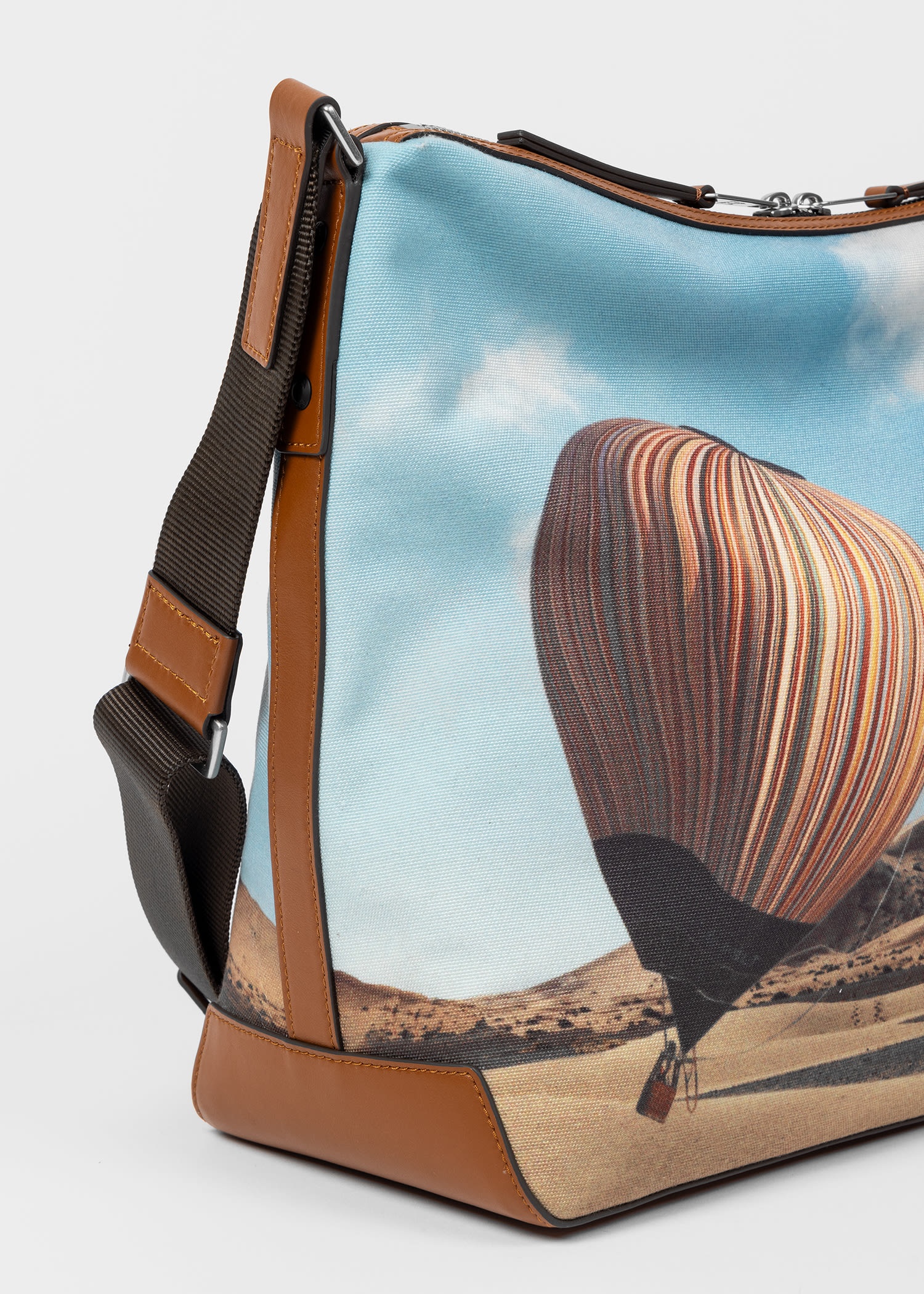 'Signature Stripe Balloon' Print Cross-Body Bag - 4