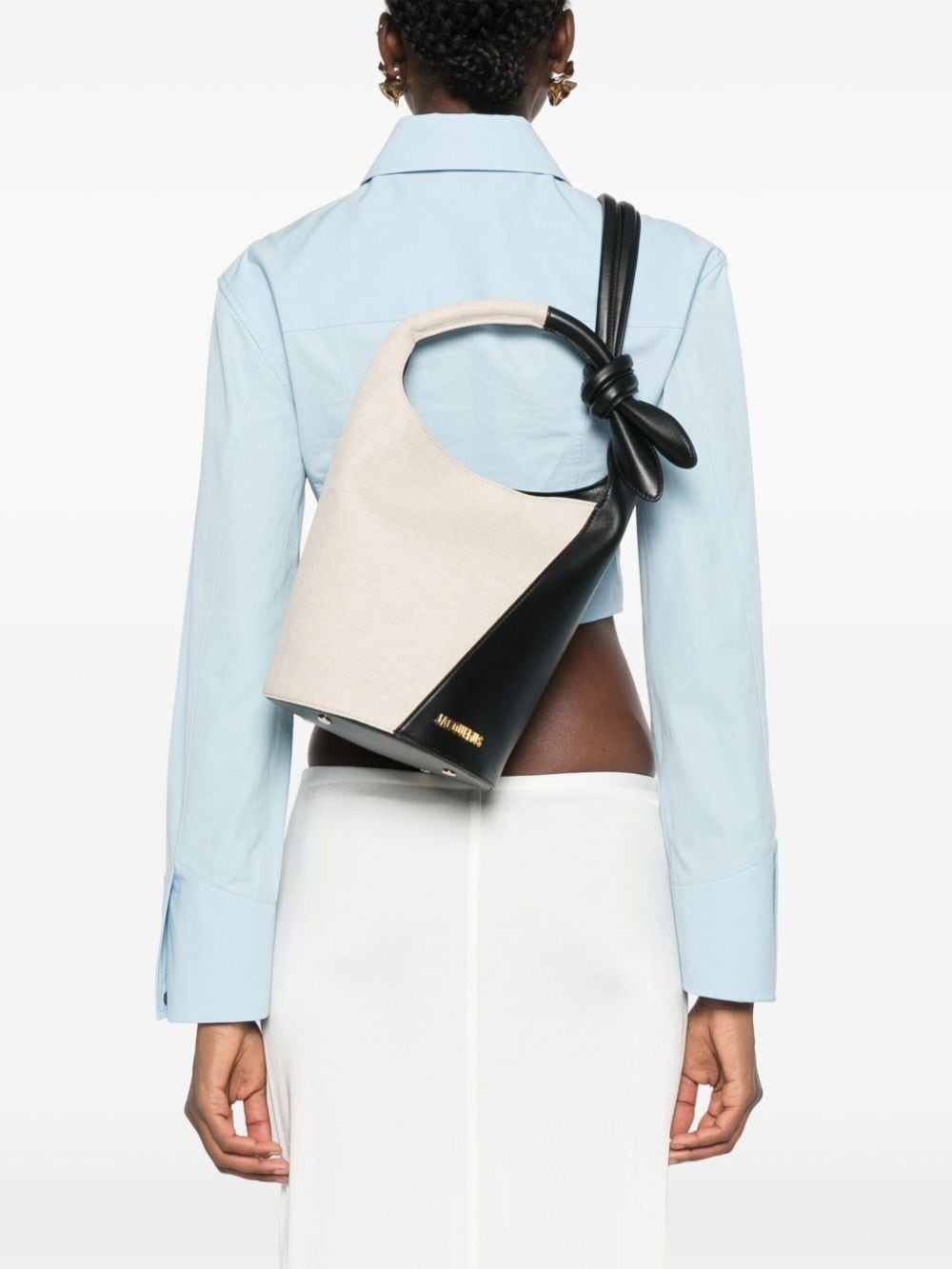 JACQUEMUS Le Petit Tourni bucket bag | REVERSIBLE