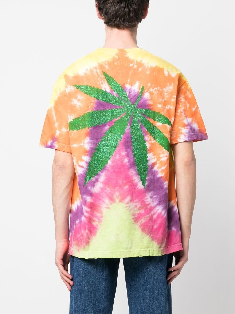 tie-dye print T-shirt - 4
