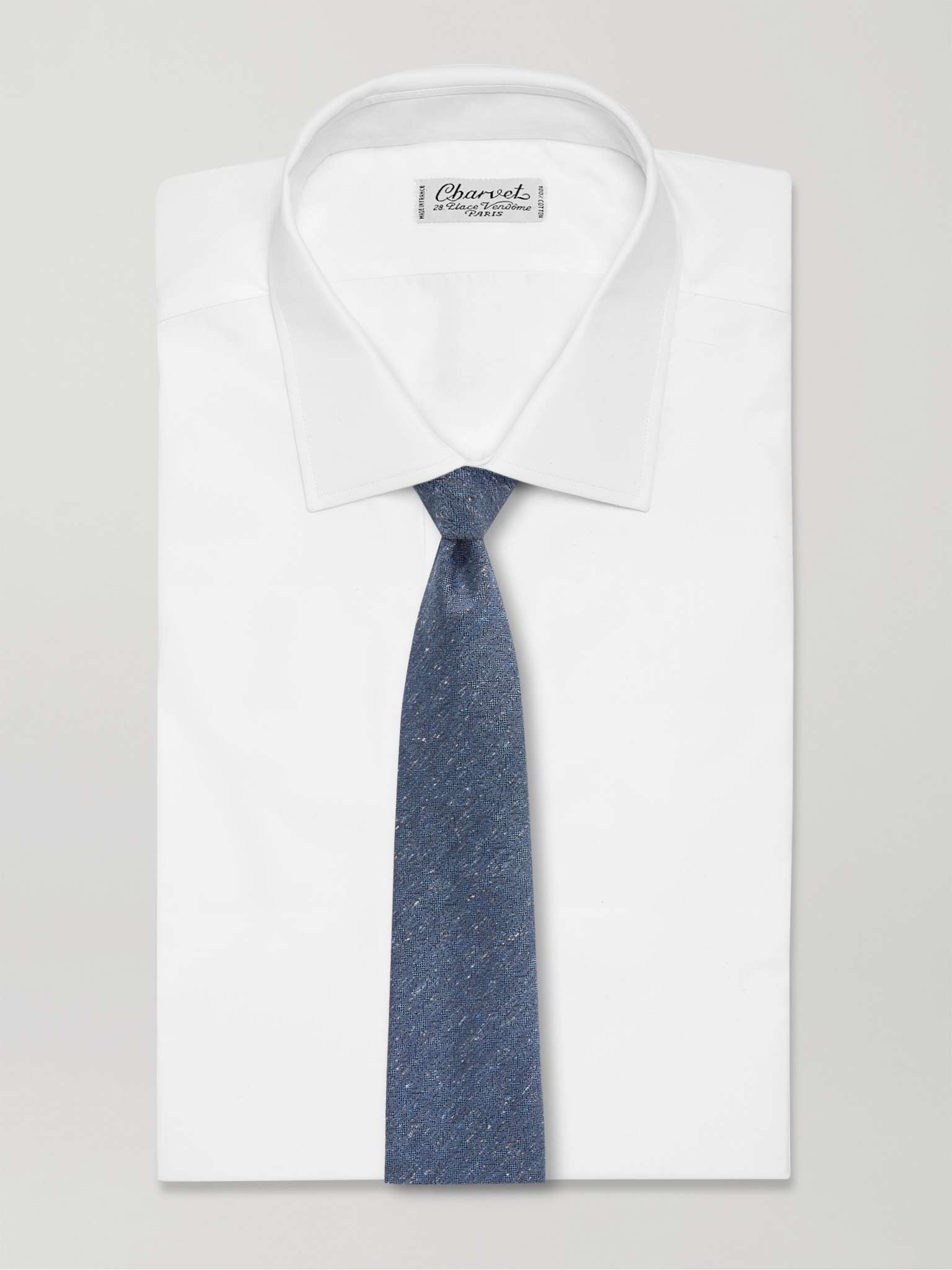 8cm Cotton and Silk-Blend Tie - 2