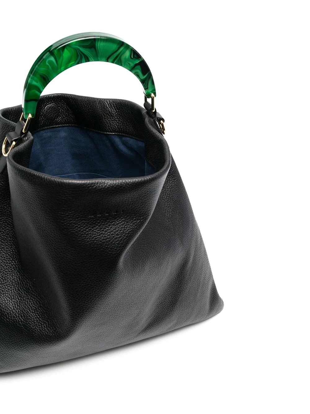 leather tote bag - 5
