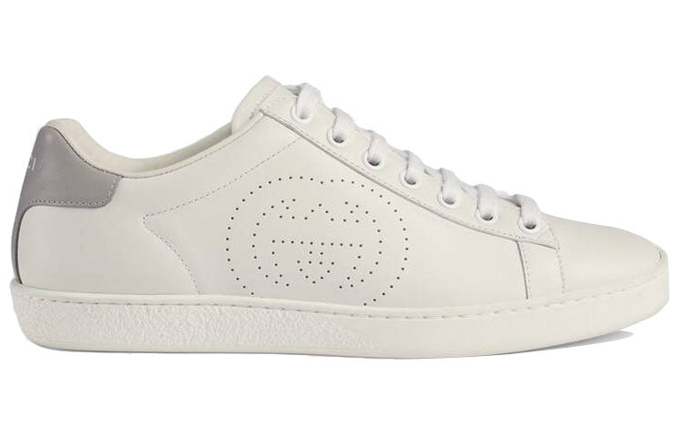 (WMNS) Gucci Ace 'Interlocking G - White Grey' 598527-AYO70-9094 - 2