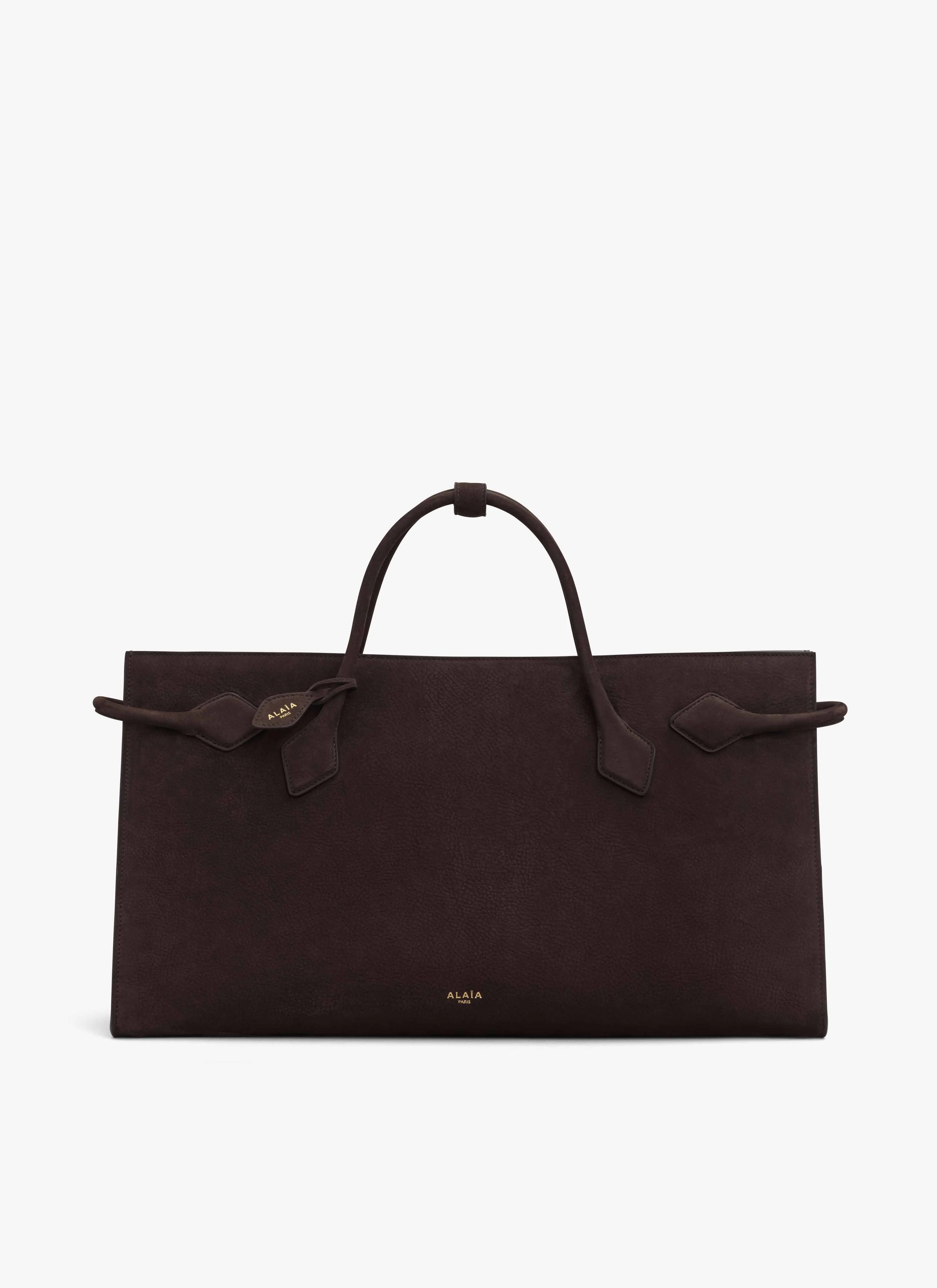 LE TECKEL TOTE BAG IN NUBUCK - 1