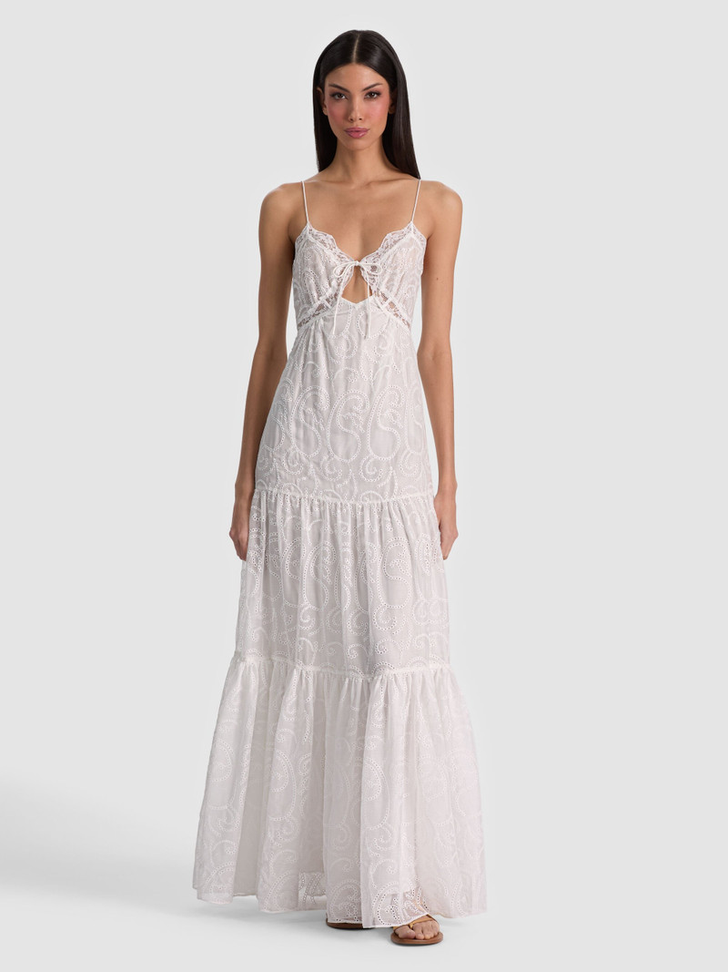 NICKY LACE TIERED MAXI DRESS 2