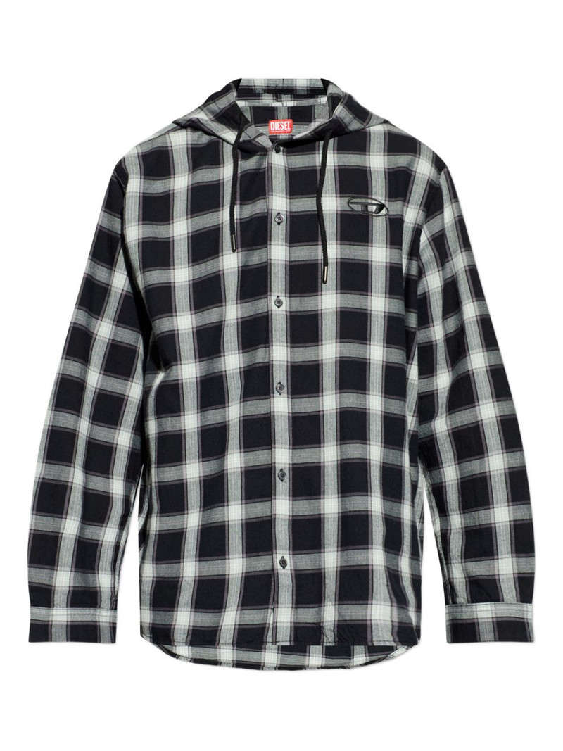 hooded plaid shirt 1