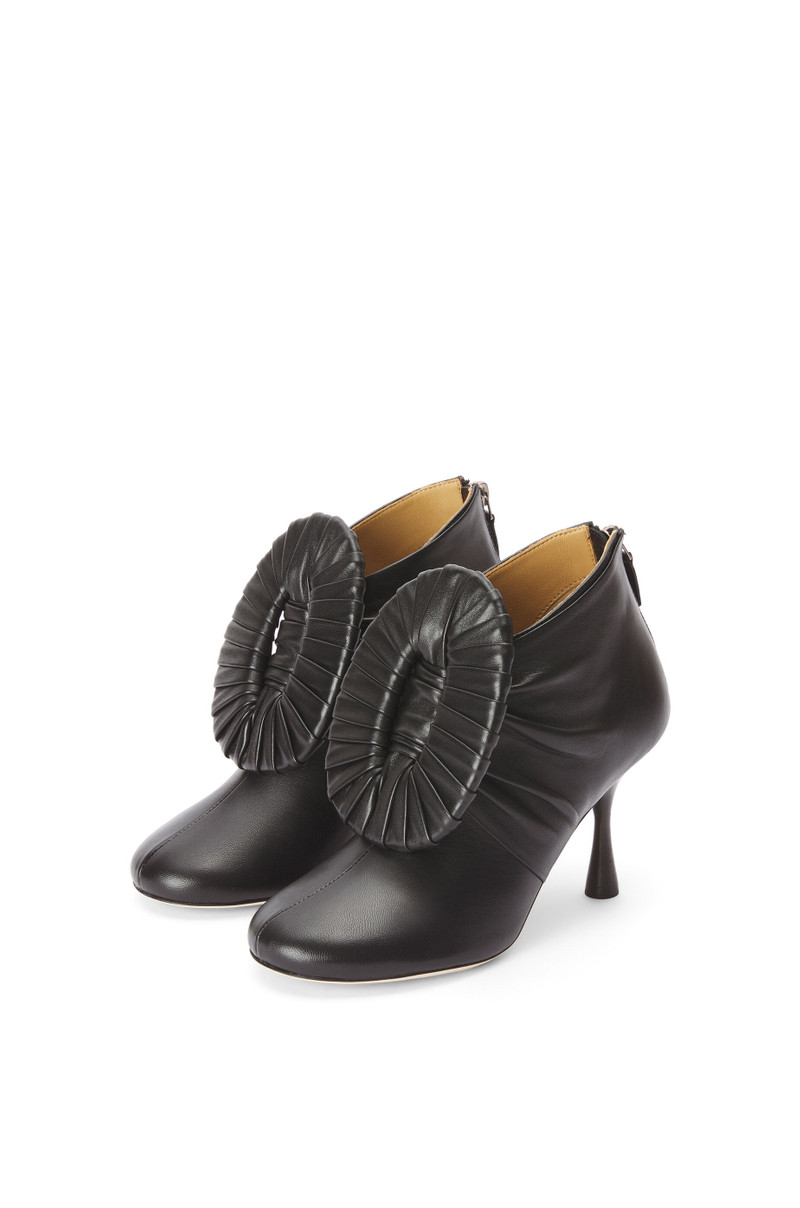 Loewe Pleated buckle boot in lambskin outlook